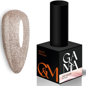 Гель-лак GA&MA Cat Color 008/Кет Колор 008 6 мл, Колір: 008