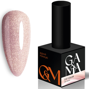 Гель-лак GA&MA Cat Color 009/Кет Колор 009 6 мл, Колір: 009