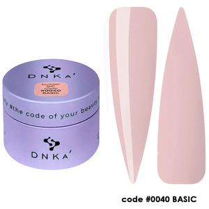 Гель для наращивания DNKa Builder Gel Basic №0040 30 мл, Объем: -30 мл, Цвет: 0040