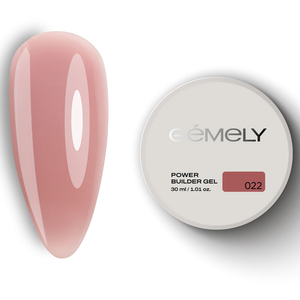 Гель для зміцнення та нарощування Gemely Power Builder gel 022 30 мл, Объем: -30 мл, Цвет: 022