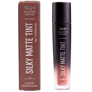 Рідкі тіні для повік ZOLA x Valentina Lelyukh Silky Matte Tint 06 Espresso, Колір: 06