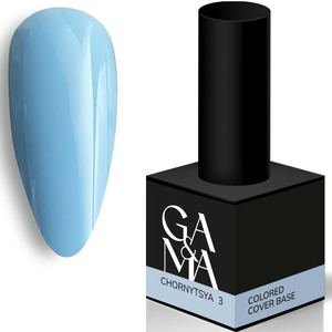 Кольорова база GaMa Cover base Colored 003 Chornytsya 15 мл, Об`єм: 15 мл, Колір: 003