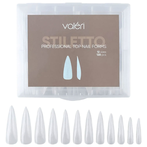 Верхние формы Valeri Top Nail Forms Stiletto 120 шт, Размер: Stiletto