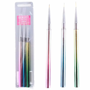 Набір пензлів для малювання Rainbow 3 шт