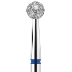 Фреза алмазно-платинова KWARK куля, синя, PL403810MF