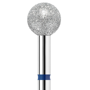 Фреза алмазно-платинова KWARK куля, синя, PL605710MD