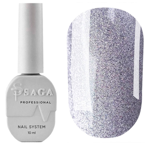 Гель-лак SAGA Cat Shine Silver 9 мл