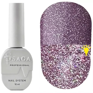 Гель-лак светоотражающий SAGA Fiery Gel №14, 8 мл, Цвет: 14