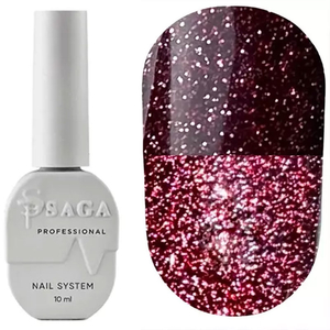 Гель-лак світловідбиваючий SAGA Fiery Gel №25, 9 мл, Колір: 25