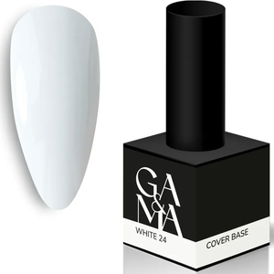 Камуфлирующая база GaMa Cover Base №024 White 15 мл, Объем: 15 мл, Цвет: 024