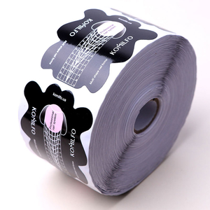 Komilfo Multi Shape Nail Forms 500 pcs - мультифункциональные формы для наращивания