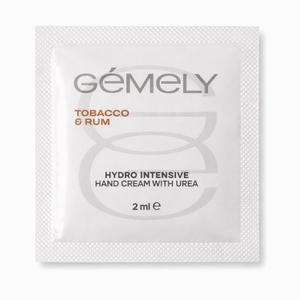 Крем для рук гідроінтенсивний Gemely з сечовиною Тютюн і ром 2 мл, Об`єм: 2 мл, Аромат: Тютюн і ром