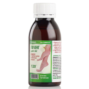 Пилинг для ног Фурман (густой на фруктовой кислоте) 120 мл, Объем: 120 мл