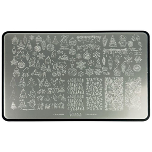 Пластина для стемпинга SAGA №14 "Winter", Цвет: 14