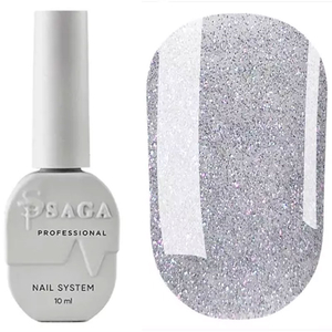 Топ для гель-лака без липкого слоя SAGA Crush Top №01 (голографический, светоотражающий), 9 мл, Цвет: 01
