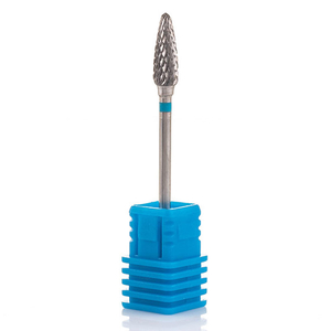 Твердосплавная насадка Конус, полусферический конец -275190050, синяя