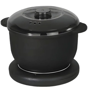 Воскоплав баночный складной для депиляции YSM-3001A с подогревателем на 300 мл, 100 Вт, Black, Цвет: Black