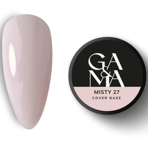Камуфлююча база GaMa Cover Base №027 Misty 30 мл, Об`єм: 30 мл, Колір: 027
