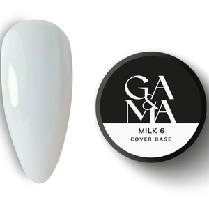 Камуфлююча база GaMa Cover Base №006 Milk 30 мл, Об`єм: 30 мл, Колір: 006