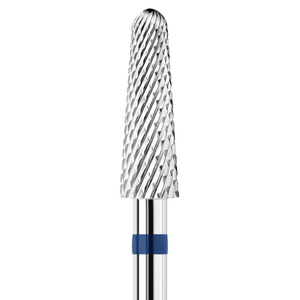 Фреза карбід-вольфрамова KWARK конус заокруглений, синя, KC25304M0