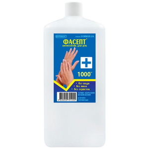 Антисептик ФАСЕПТ для дезинфекции кожи рук, 1000 мл, Объем: 1 л