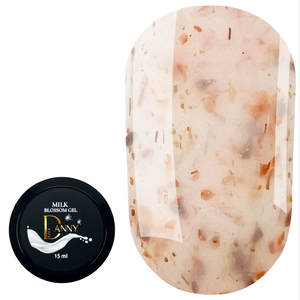 Гель із сухоцвітами DANNY Milk Blossom Gel №3 15 мл, Цвет: 03