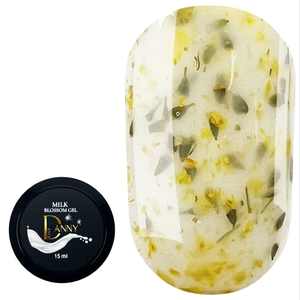 Гель із сухоцвітами DANNY Milk Blossom Gel №4 15 мл, Цвет: 04