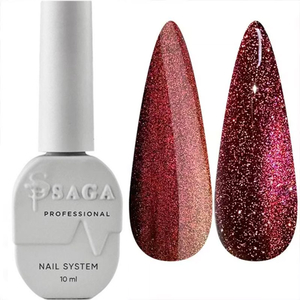 Гель-лак светоотражающий SAGA Cat Chameleon, №15, 8 мл, Цвет: 15