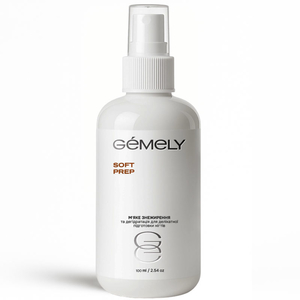 Обезжиритель для ногтей Gemely Soft Prep 100 мл, Объем: 100 мл