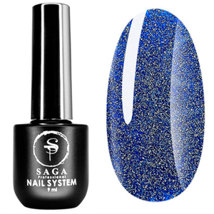 ЗНИЖКА!Гель-лак світловідбиваючий SAGA Fiery Gel №11, 9 мл