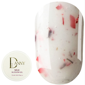 Гель із сухоцвітами DANNY Milk Blossom Gel №14 15 мл, Колір: 14