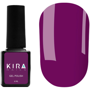 Гель-лак Kira Nails №151 (баклажанный, эмаль), 6 мл