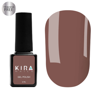 Гель-лак Kira Nails №170 (молочный шоколад, эмаль), 6 мл