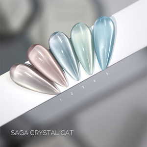 Гель-лак SAGA Crystal Cat №02 10 мл, Цвет: 02