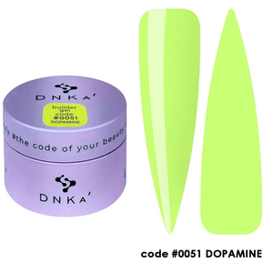 Гель для нарощування DNKa Builder Gel Dopamine №0051 30 мл, Объем: -30 мл, Цвет: 0051
