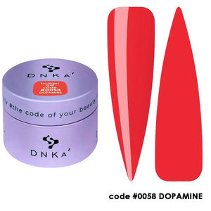 Гель для нарощування DNKa Builder Gel Dopamine №0058 30 мл, Объем: -30 мл, Цвет: 0058