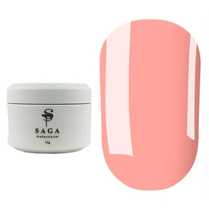 Гель для нарощування Saga Professional Builder Gel Veil №13 (тілесно-рожевий), 15 мл, Об`єм: 15 мл, Колір: 13