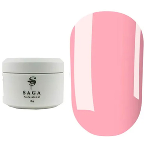 Гель для нарощування Saga Professional Builder Gel Veil №14 (лилово-рожевий), 15 мл, Об`єм: 15 мл, Колір: 14