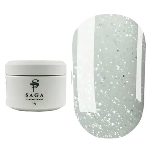 Гель для нарощування Saga Professional Builder Gel Veil №18, 15 мл, Об`єм: 15 мл, Колір: 18