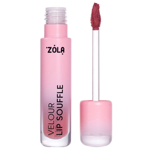 Бархатная матовая помада ZOLA VELOUR LIP SOUFFLE 02 ROSEWOOD, Цвет: 02
