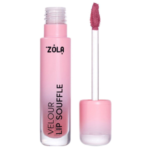 Бархатная матовая помада ZOLA VELOUR LIP SOUFFLE 05 COZY PINK, Цвет: 05
