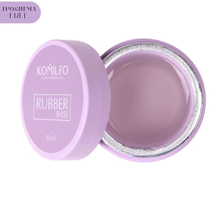 Каучуковая база для гель-лака Komilfo Rubber Base Coat HEMA/TPO free 30 мл (гель-банка), Объем: 30 мл (банка)