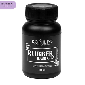 Каучуковая база для гель-лака Komilfo Rubber Base Coat HEMA/TPO free 100 мл (бочoнок), Объем: 100 мл бочонок