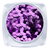 Komilfo диско дизайн №008, фиолетовые, 2 мм, (1 г), Цвет: 008
