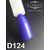 Гель-лак Komilfo Deluxe Series D124 (приглушенный синий, эмаль), 8 мл2