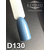 Гель-лак Komilfo Deluxe Series D130 (темный, серо-голубой, эмаль), 8 мл2