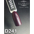 Гель-лак Komilfo Deluxe Series D241 (темно-фиолетовый, эмаль), 8 мл2