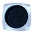 Komilfo блискітки 001, розмір 0,1 мм, (чорні, голограма), 2,5 г, Колір: 001
