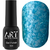 Гель-лак ART Bubble №B006 (полупрозрачный голубой с белыми хлопьями), 6 мл