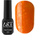 Гель-лак ART Bubble №B012 (напівпрозорий оранжевий з білими пластівцями), 6 мл